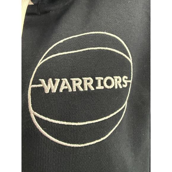 Nike Full Zip Warriors Basketball Hoodie Embordered Mens Small - Picture 3 of 9